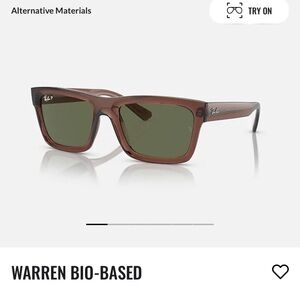 Ray-Ban Warren Bio-Based Sunglasses in Brown